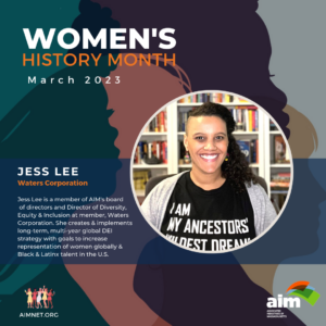 Jess Lee, Director of Diversity, Equity & Inclusion at Waters Corporation